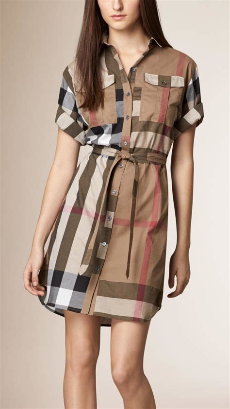 burberry shirt dress for women.